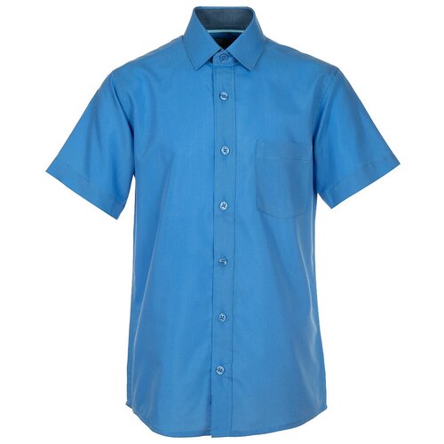 Рубашка детская Tsarevich Alaska/4-К (128-134) голубого цвета