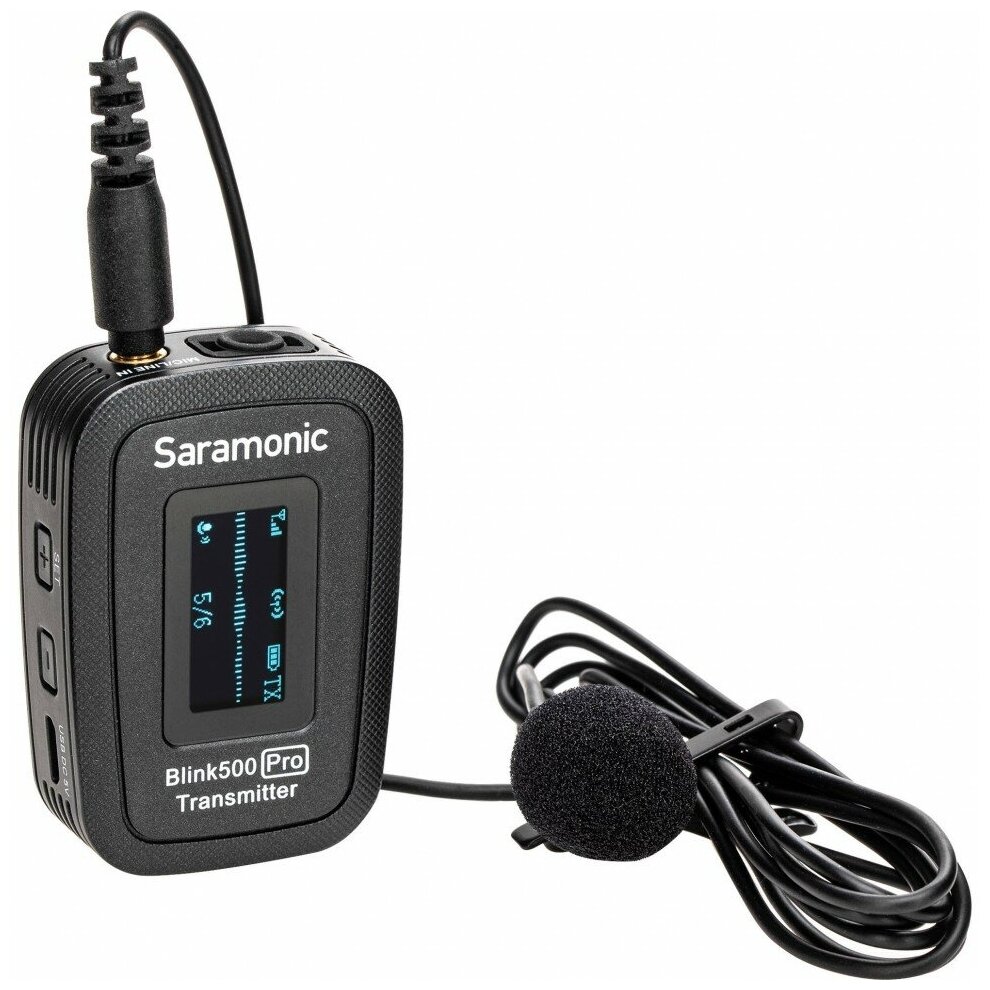 Saramonic Blink500 Pro B5 (TX+RXUC) приемник и передатчик с кейсом-зарядкой для телефона - фото №4