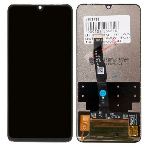 Дисплей в сборе с тачскрином для Huawei P30 Lite, Nova 4E, Honor 20S, черный p30 lite original 6 15 inch lcd display touch screen digitizer assembly for huawei p30 lite nova 4e lcd display p30 lite tool