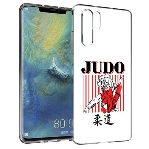 Чехол задняя-панель-накладка-бампер MyPads Дзюдо для Huawei P30 Pro противоударный чехол задняя панель накладка бампер mypads бурый для huawei p30 pro противоударный