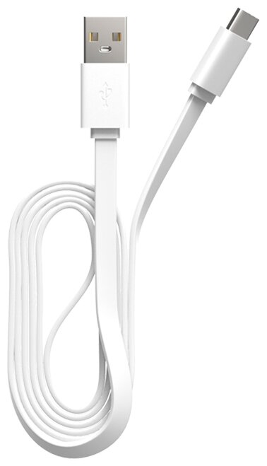 Кабель MAXVI USB - USB Type-C (MC-02F), 1 м, белый