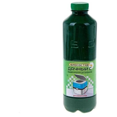 Биосостав Дачный-Н Жидкость для накопительных баков и биотуалетов 1 л