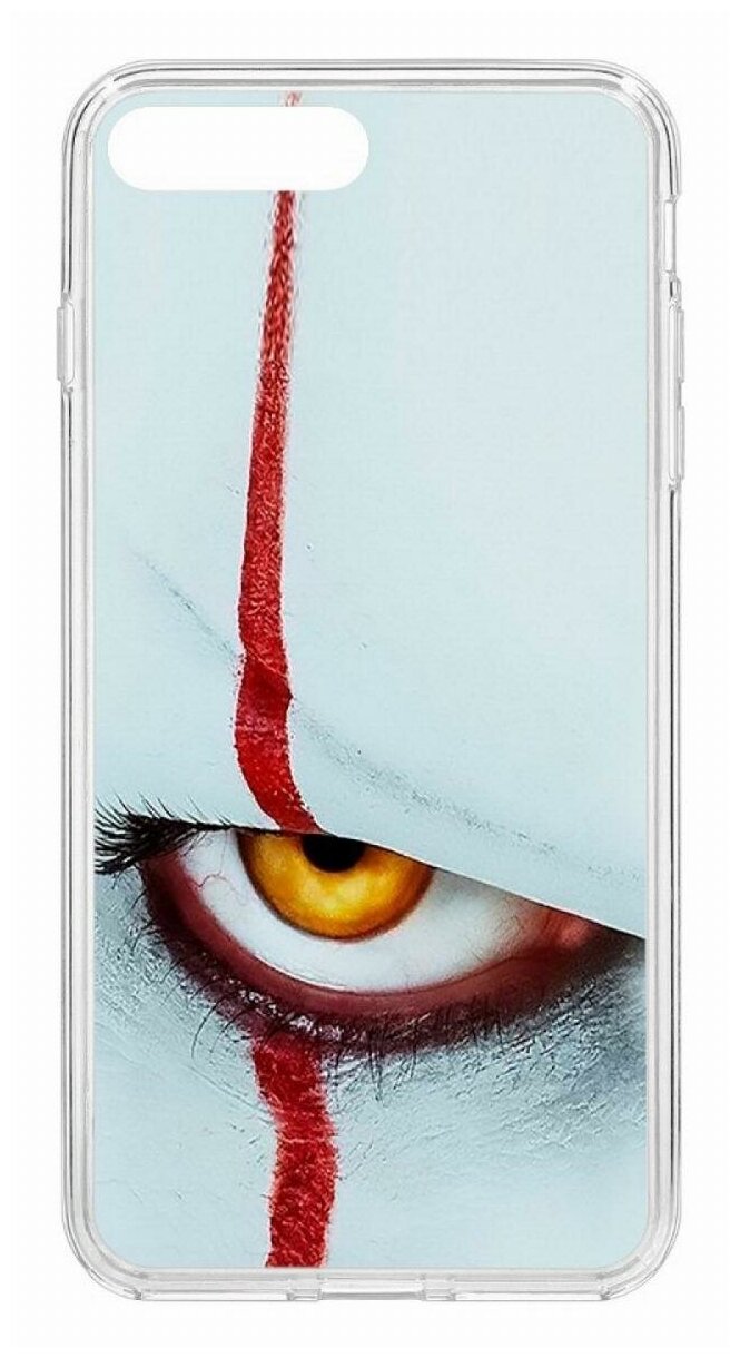 Чехол для iPhone 7 Plus/8 Plus Kruche Print Оно,противоударная пластиковая накладка с рисунком,защитный силиконовый бампер с принтом и защитой камеры