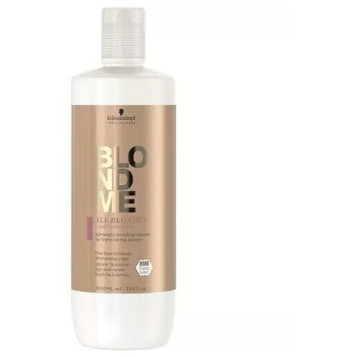 Шампунь Schwarzkopf Professional Blondme - All Blondes - Light Shampoo Шампунь для тонких волос 1000 мл.