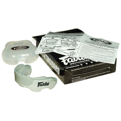 Капа для бокса Fairtex MG3 (белая) капа mouth guard casall