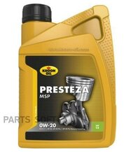 Масло моторное Presteza MSP 0W20 1L KROON-OIL / арт. 36495 - (1 шт)