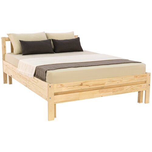 Кровать Боровичи-Мебель Массив натуральный 205х146.5х80 см