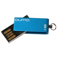Накопитель USB 2.0 8Гб QUMO Fold, синий