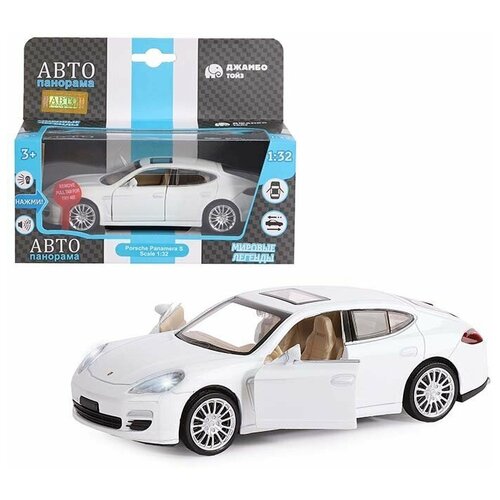 Модель коллекционная машины 1:32 Porsche Panamera S, белый JB1251137