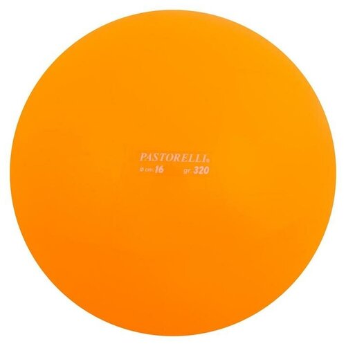Мяч гимнастический pastorelli, 16 см, цвет оранжевый мяч гимнастический 25 см цвет оранжевый