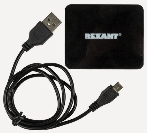 Изображение товара Разветвитель Rexant "гнездо HDMI - 2 гнезда HDMI", пластик