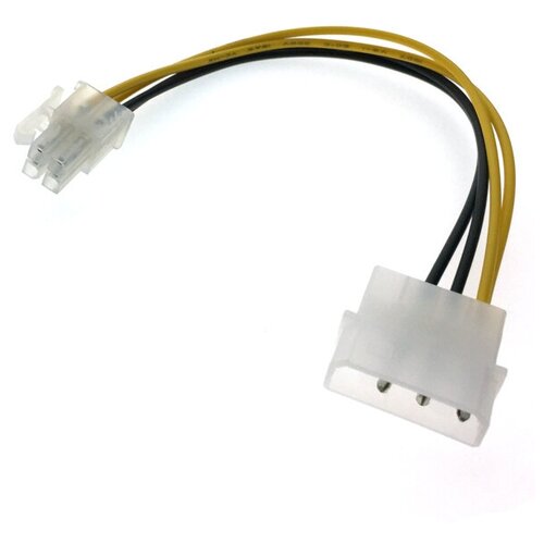 Аксессуар Кабель Espada Molex 4pin - 4pin CPU 20cm E4mol4cpu