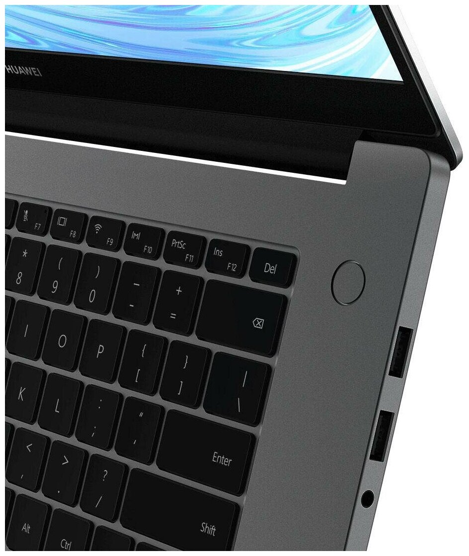 Ноутбук HUAWEI MateBook B3-510 156 space grey 53012JEG
