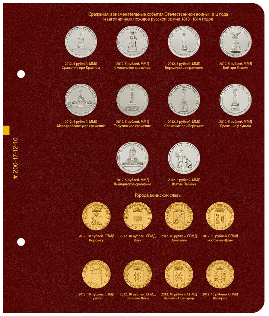 План выпуска монет россии на 2023 год из недрагоценных металлов юбилейных монет