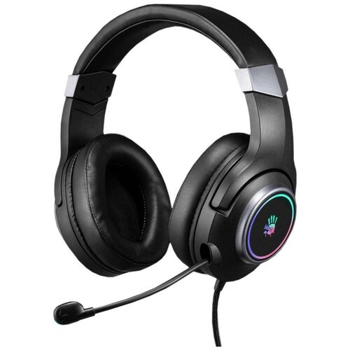 Наушники с микрофоном A4Tech Bloody G350 черный 2м мониторные USB оголовье G350 USB BLACK 396400₽