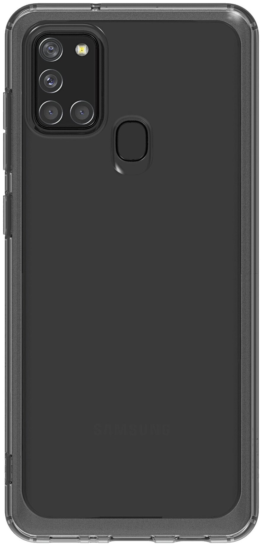 Чехол (клип-кейс) SAMSUNG araree A cover, для Samsung Galaxy A21s, черный [gp-fpa217kdabr] - фото №7