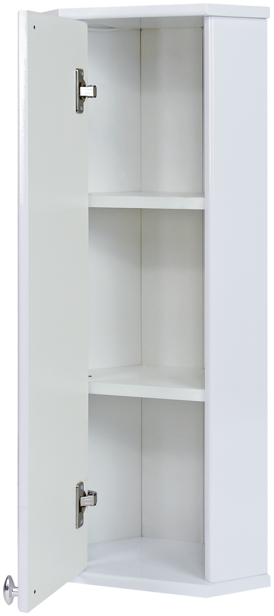 Шкаф Вена угловой 25 DORATIZ 2712.260, белый, с зеркалом - фотография № 7