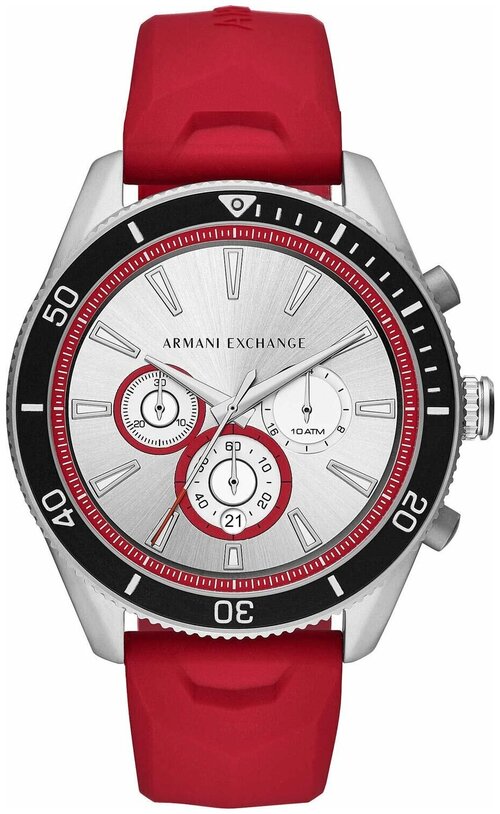 Наручные часы Armani Exchange Enzo, мультиколор, красный