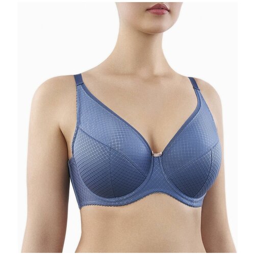 Бюстгальтер с полудублированной чашкой на тонком поролоне, розовый, 75C