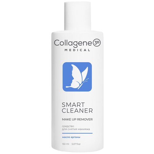 3D Medical Collagene, Средство для снятия макияжа SMART CLEANER MAKE UP REMOVER лосьон для снятия макияжа medical collagene 3d средство для снятия макияжа smart cleaner make up remover