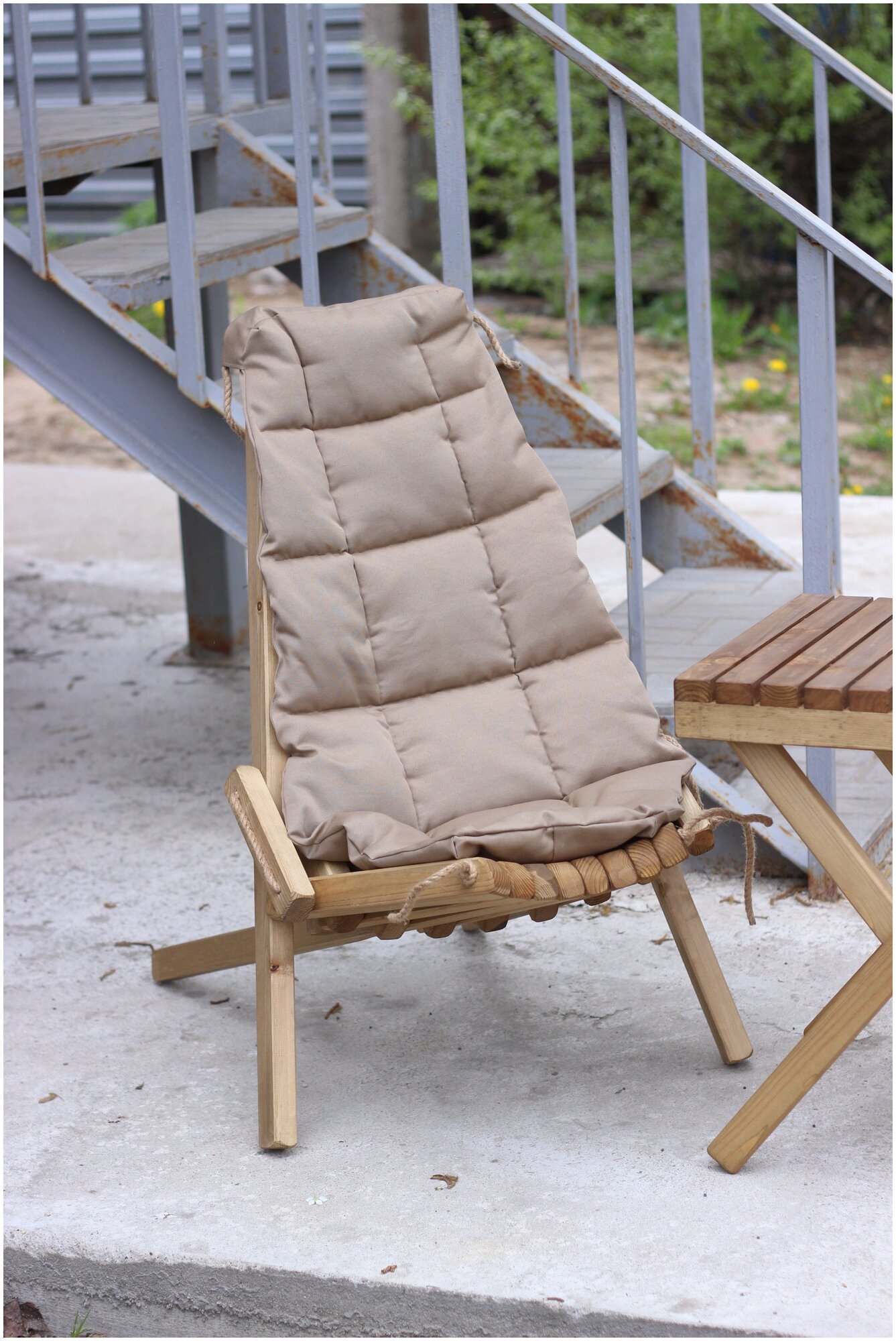 Мягкое сидение подушка на кресло кентукки - фотография № 2