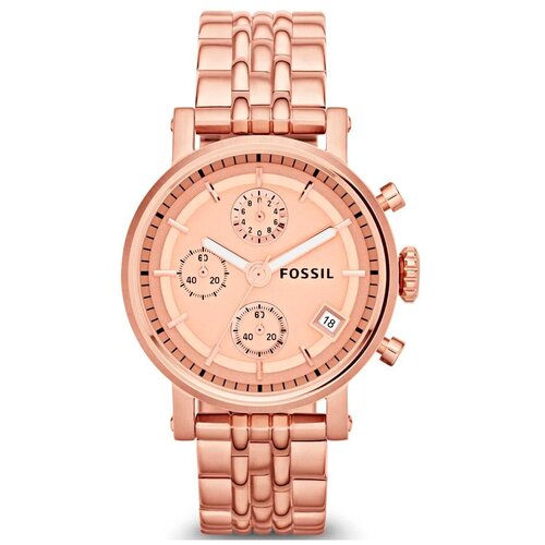 Наручные часы FOSSIL Boyfriend, золотой, мультиколор