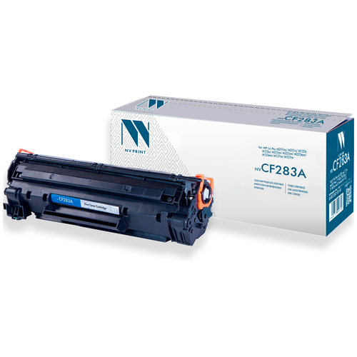 Картридж NV Print CF283A для HP, 1500 стр, черный картридж uniton eco cf283a 1500 стр черный