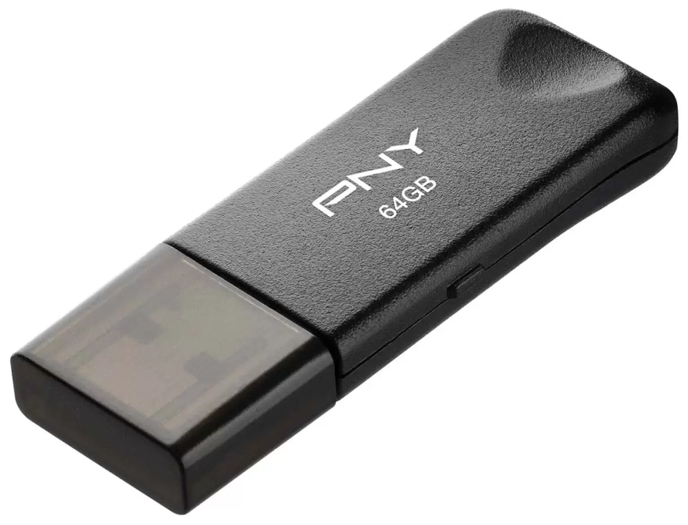 Флешка 64Gb PNY Attache Classic USB 2.0 черный