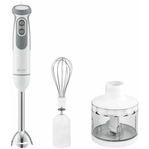 Блендер BBK KBH0811 white Тип погружной мощность 800 Вт KBH0811 W Без ограничений 180300₽