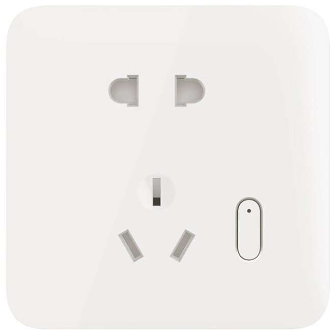 Умная розетка Xiaomi Mijia Smart Wall Socket White (ZNCZ08CM)