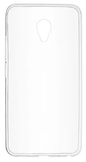 Чехол силиконовый для Meizu M5, прозрачный