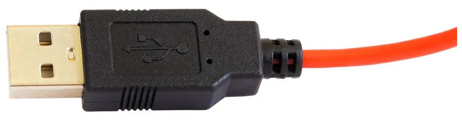 Профессиональная гарнитура с микрофоном для компьютера ADDASOUND Epic 511, USB, шумоподавление, цвет черно-красный, (ADD-EPIC-511-R)