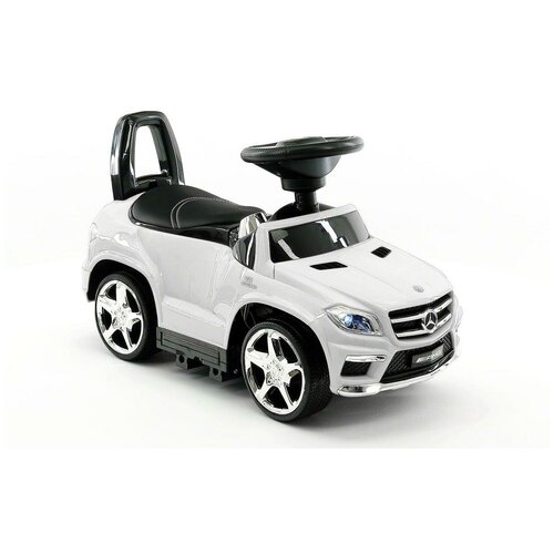 Детский электромобиль - каталка Mercedes GL63 AMG White LUXURY - SX1578H