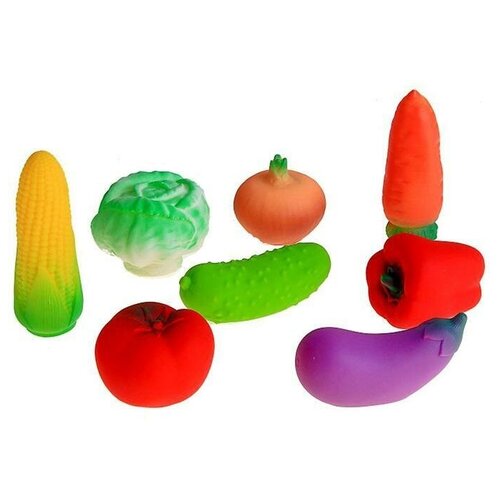 Набор резиновых игрушек Овощи