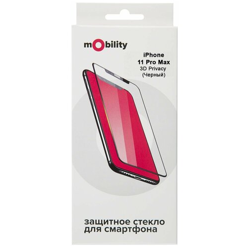 Защитное стекло Redline mObility черный для Apple iPhone 11 Pro 3D (УТ000019256)