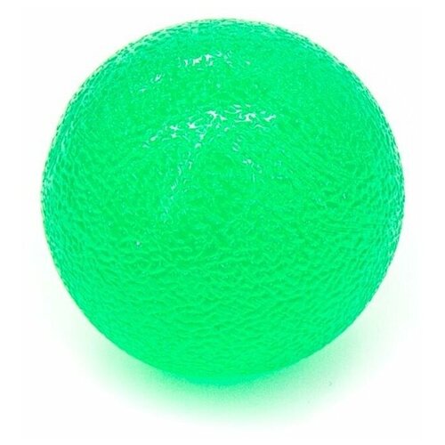 Мяч для тренировки кисти Ортосила L 0350M круглый полужесткий, зелёный, диаметр 5см