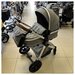Детская Коляска 2в1 Luxmom V9, коляска для новорожденных, цвет серый, коляска-трансформер