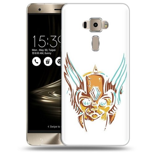 Чехол задняя-панель-накладка-бампер MyPads тор абстракция для ASUS ZenFone 3/Zenfone 3 Neo ZE520KL 5.2 (Z017DA) противоударный