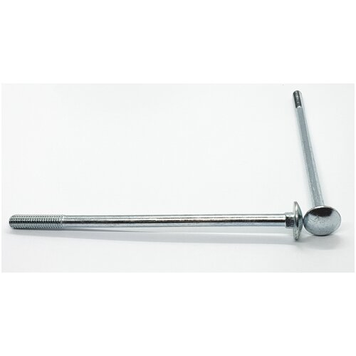 Болт мебельный М6х120, DIN603, квадрат, 10шт.