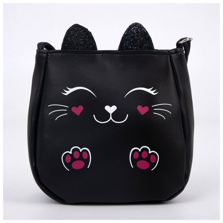 фото Сумка детская "Черный котик"