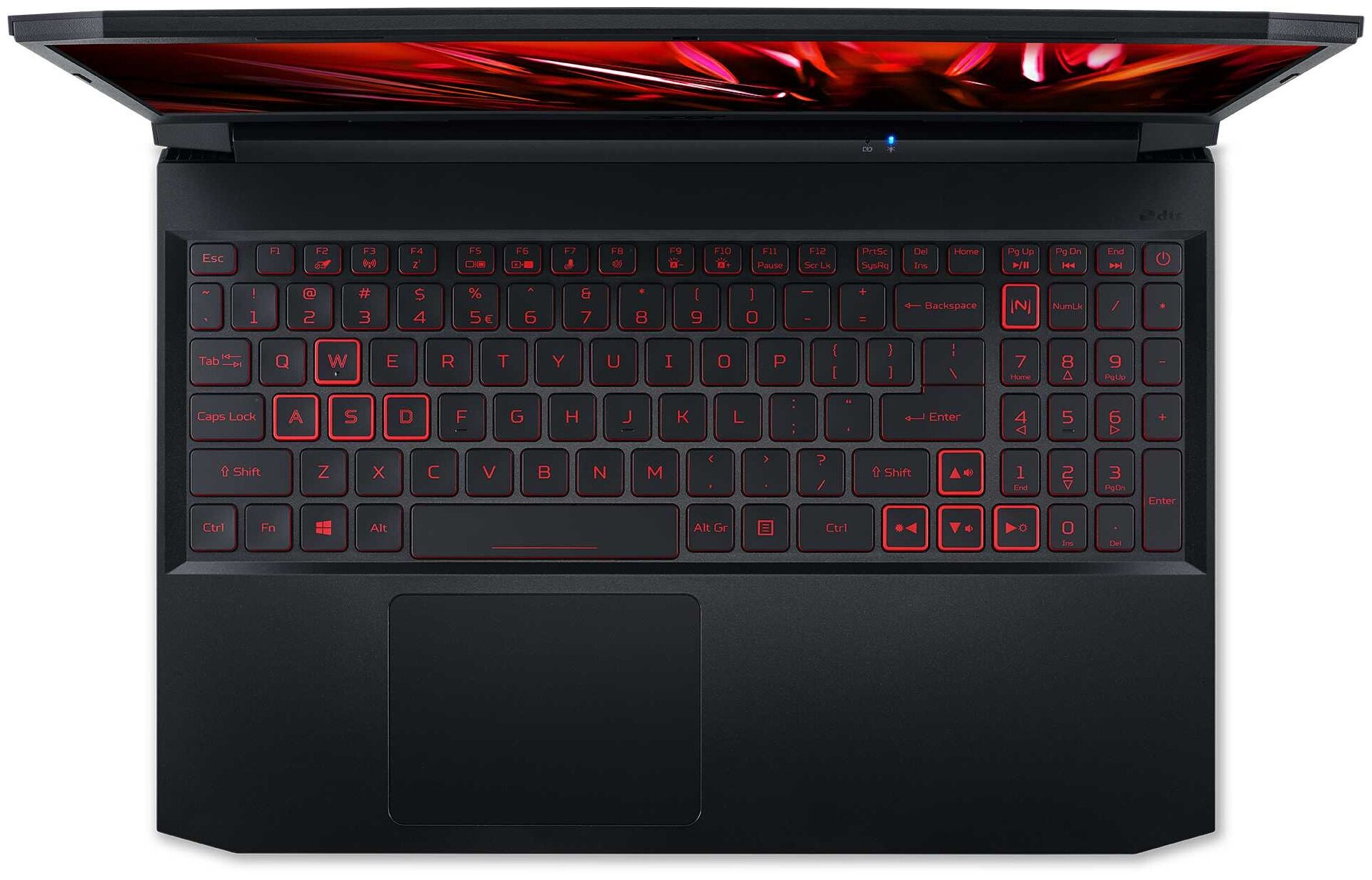 Ноутбук Acer Nitro 5 AN515-57-51A1 156 FHD IPSCore i5-11400H8GB512GB SSDGeForce RTX 3050 4GbWin 10 HomeNoODDчерный NHQELER007