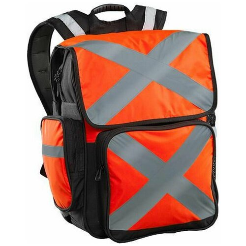 Туристический рюкзак повышенной видимости CARIBEE Pilbara 2800г, оранжевый (34л)