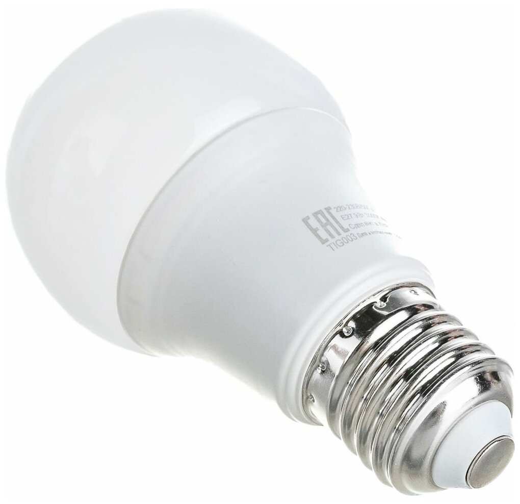 Лампа светодиодная LL-R-A60-9W-230-3K-E27 (груша9Вттепл. Е27) Ресанта