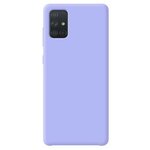 Накладка силикон Deppa Liquid Silicone для Samsung Galaxy A51 A515 Лавандовый арт.87423 - изображение