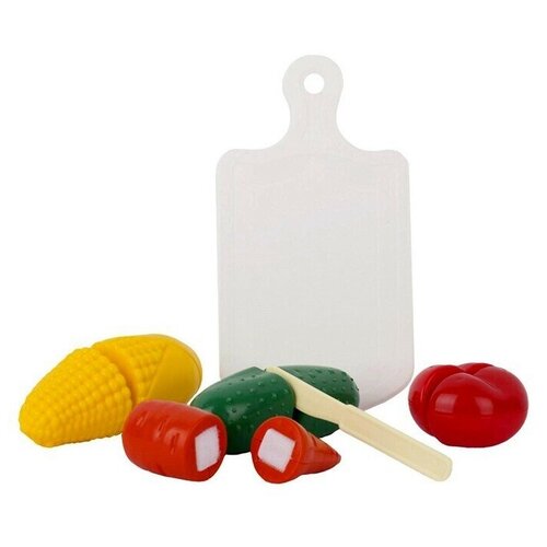 Игровой набор «Режем овощи» игровой набор овощи режем овощи на липучке детские игрушечные продукты 6 предметов