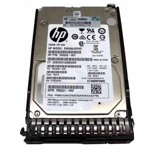 300 ГБ Внутренний жесткий диск HP 870792-001 (870792-001) 300 гб внутренний жесткий диск hp 870792 001 870792 001