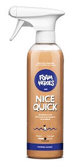 Очиститель салона квик детейлер Банановый милкшейк Foam Heroes Nice Quick Milkshake 500мл