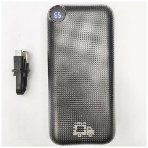 Внешний аккумулятор power bank 20000 mAh QC 30 15W 3A fast charge Черный 155000₽