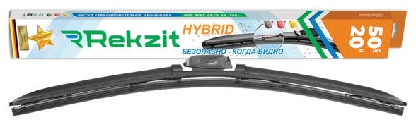 Щетка стеклоочестителя REKZIT Hybrid 45/18" Крючок (Hook / J-Hook)