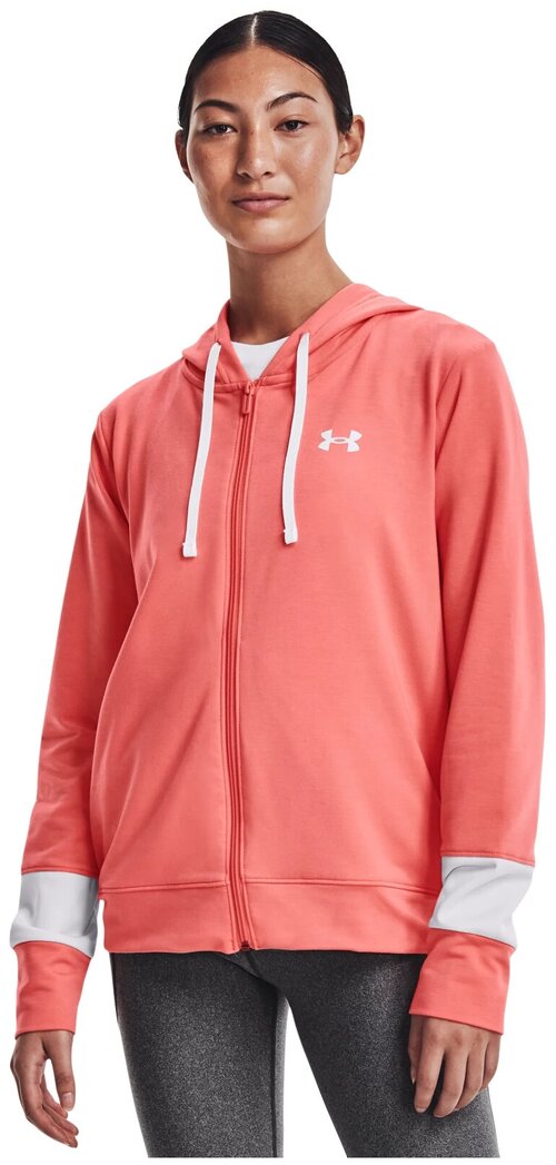 Толстовка Under Armour Rival Terry Cb Fz Hoodie 1370941-852 Lg